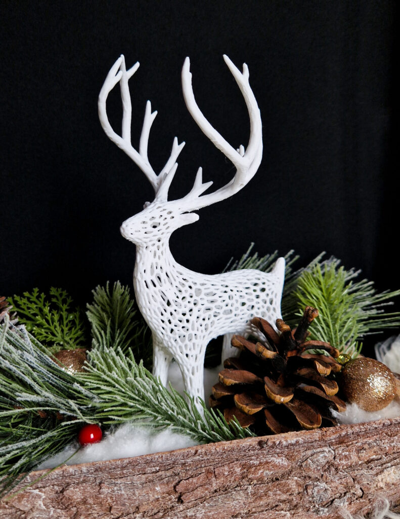 Ozdoba Bożonarodzeniowa wykonana w Strefie Druku 3D