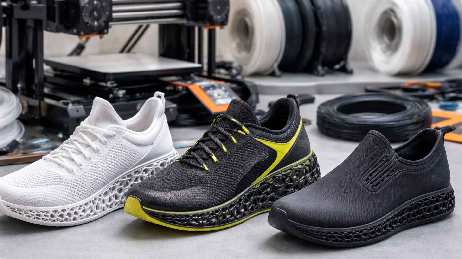 Z jakiego materiału można drukować buty w technologii 3D? | foto. Strefa Druku 3D